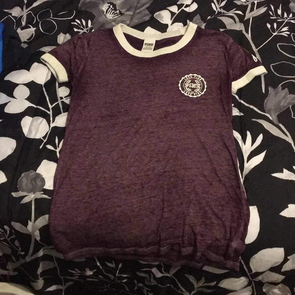 maroon/purple PINK shirt